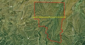 Appleton-Whittell Research Ranch of the NAS IBA GIS map_