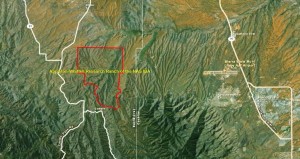 Appleton-Whittell Research Ranch of the NAS IBA GIS map - zoomed out