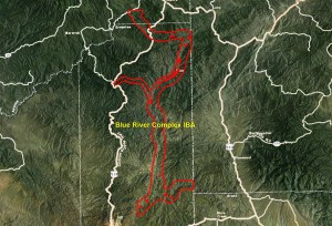 Blue River Complex IBA GIS map