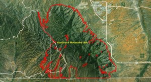 Huachuca Mountains IBA GIS Map