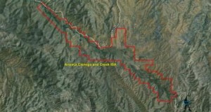 Arivaca Cienega and Creek IBA GIS map