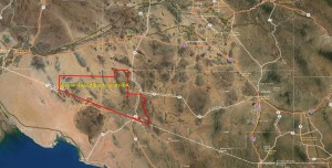 Sonoran Desert Borderlands IBA GIS Map - zoomed out