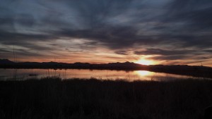 Sunset Over Cochise lakes
